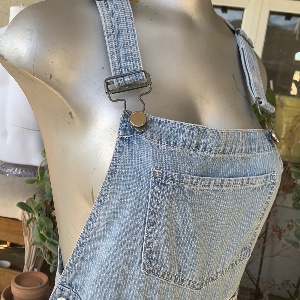 Volcom Light Blue Women's Denim Overalls